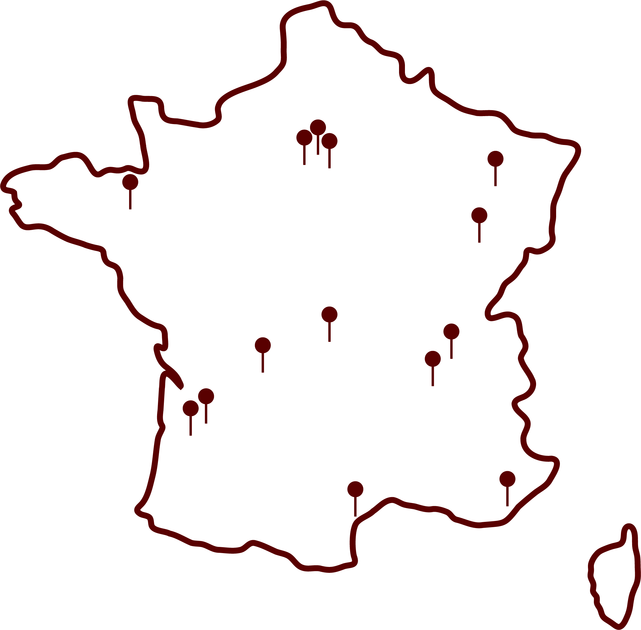 Carte de France des salons du livre et festivals littéraires en 2026